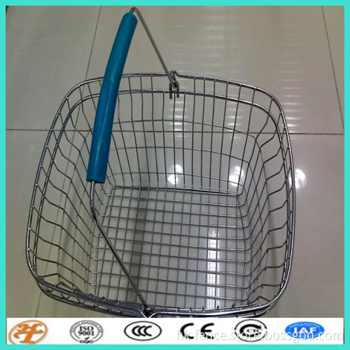 Professional Double metal mesh basket
